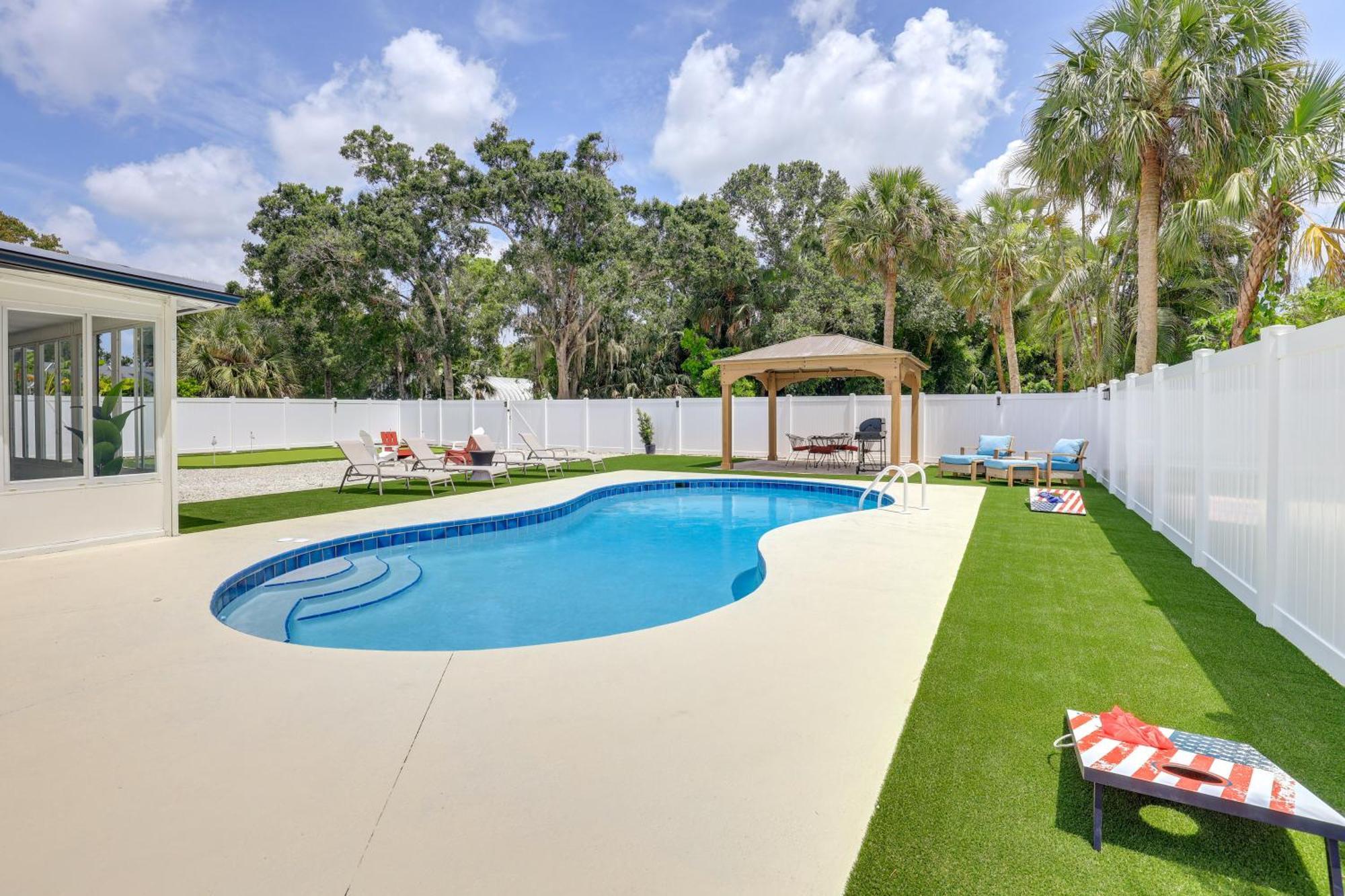Vero Beach Vacation Rental Pool And Putting Green! Dış mekan fotoğraf