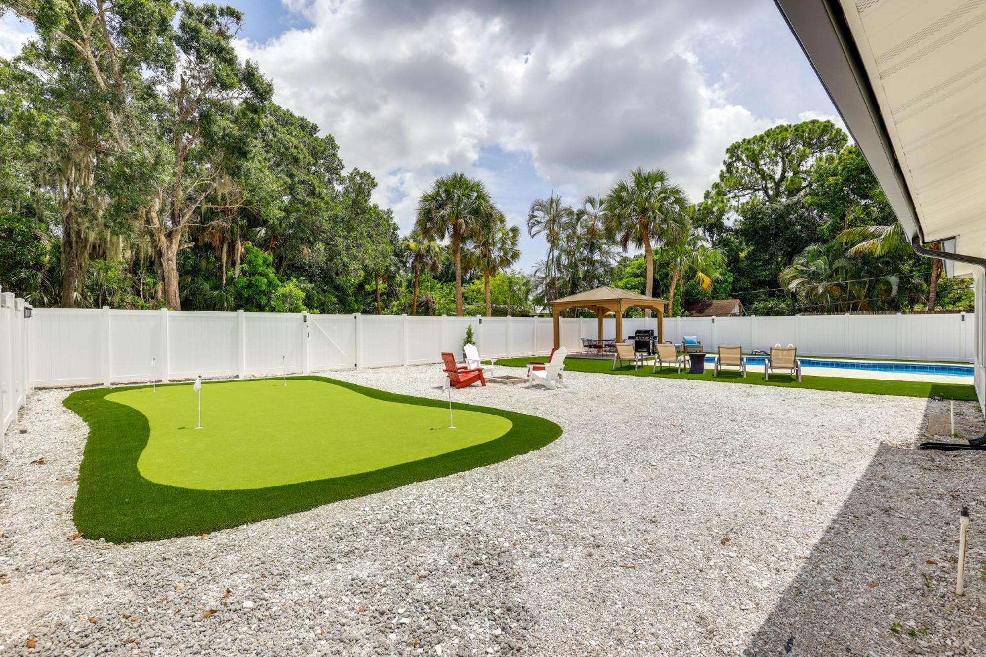 Vero Beach Vacation Rental Pool And Putting Green! Dış mekan fotoğraf